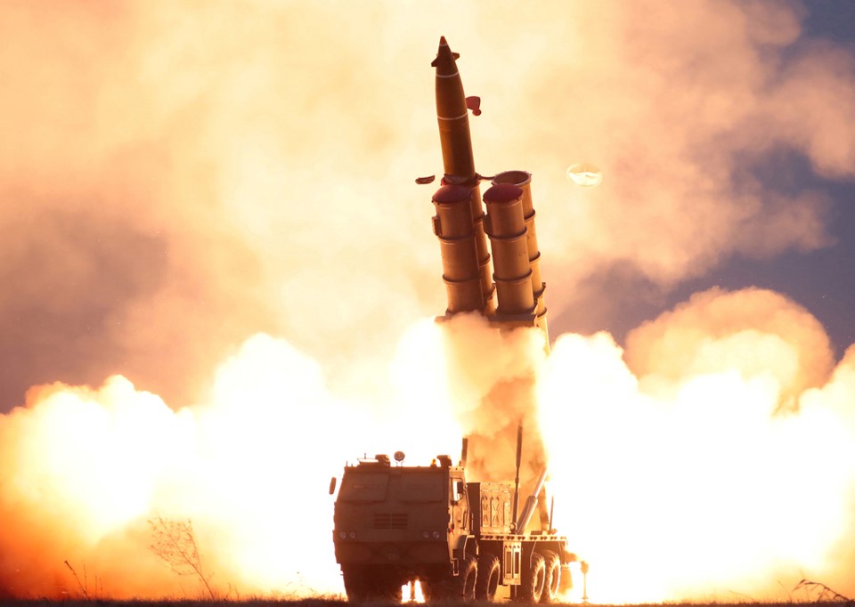 KN-25 North Korean Short-Range Ballistic Missile (B)